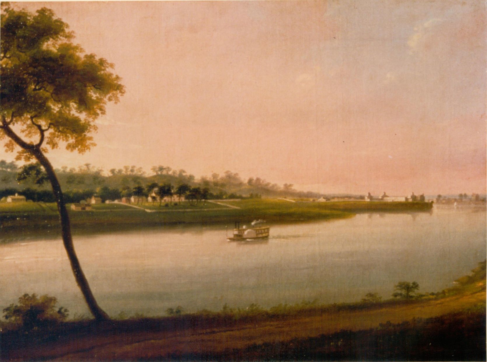 Col. Davenport House painting